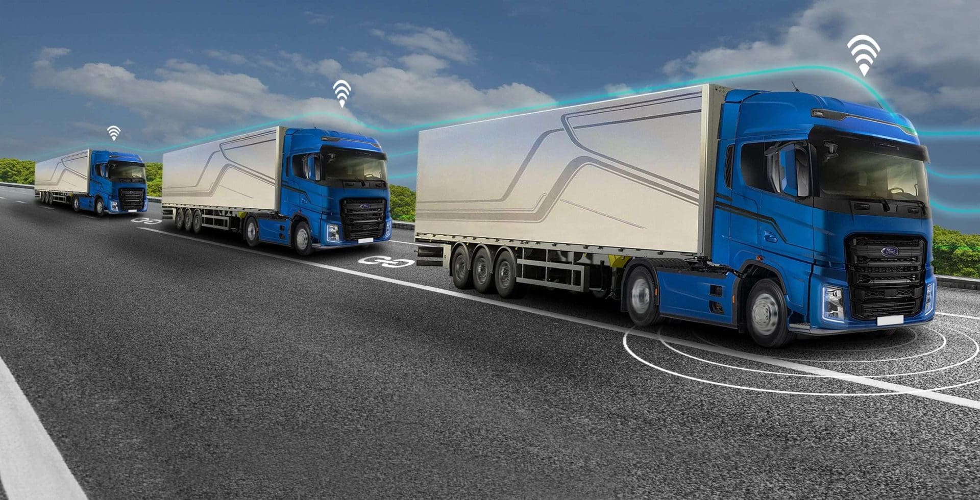 Ford Trucks Çıtayı Yükseltiyor: Otonom Konvoy