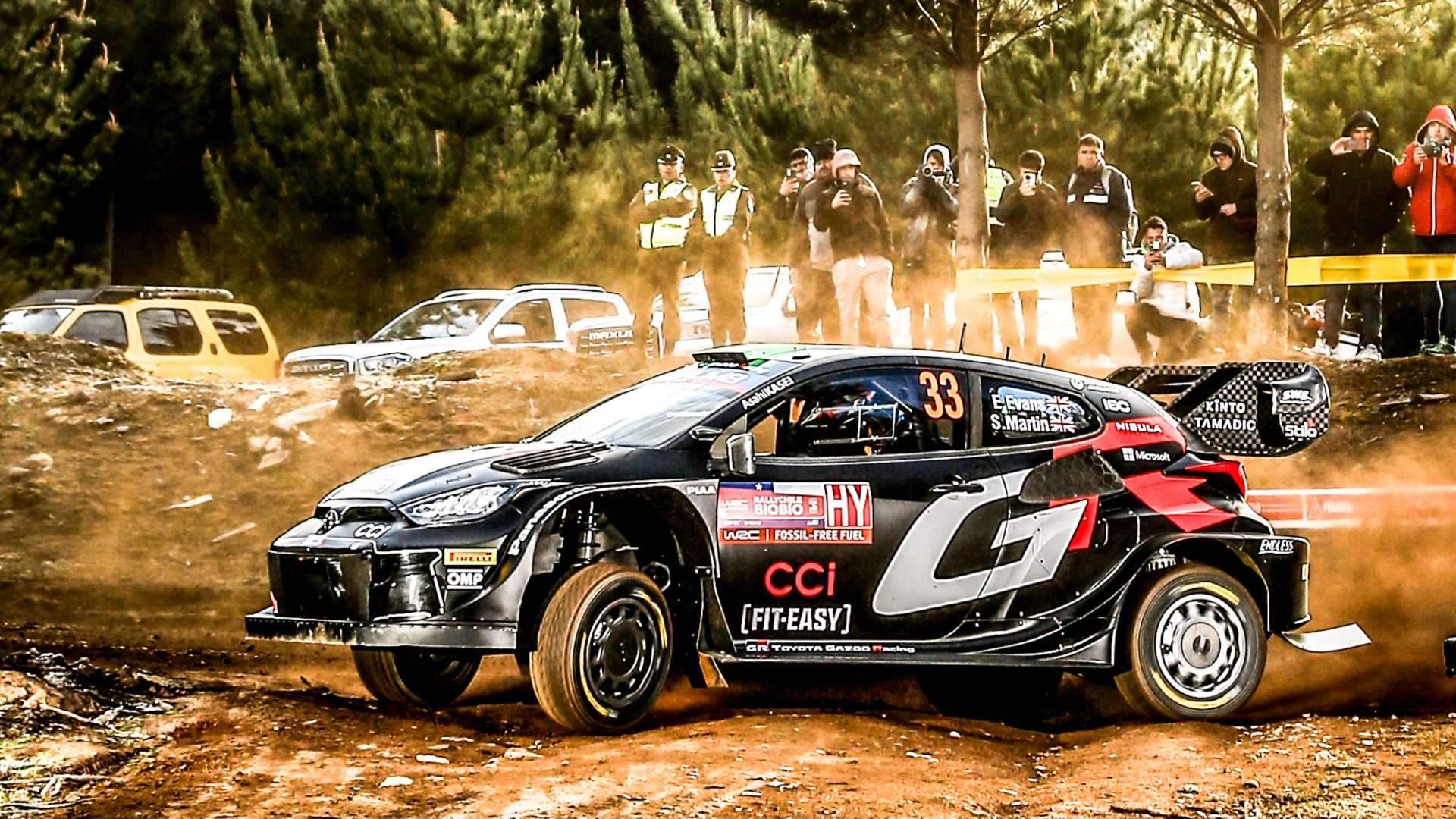 Şili Rallisi’de Yeni Lider: Elfyn Evans