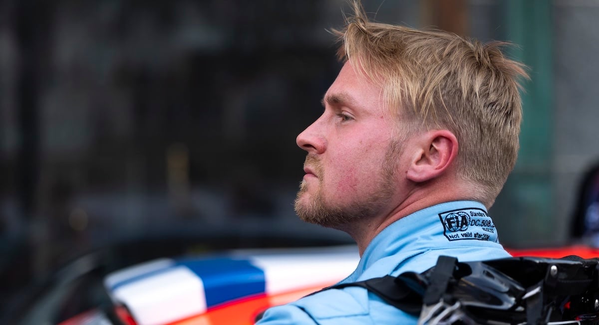 Esapekka Lappi Hyundai aracıyla yarışıyor.