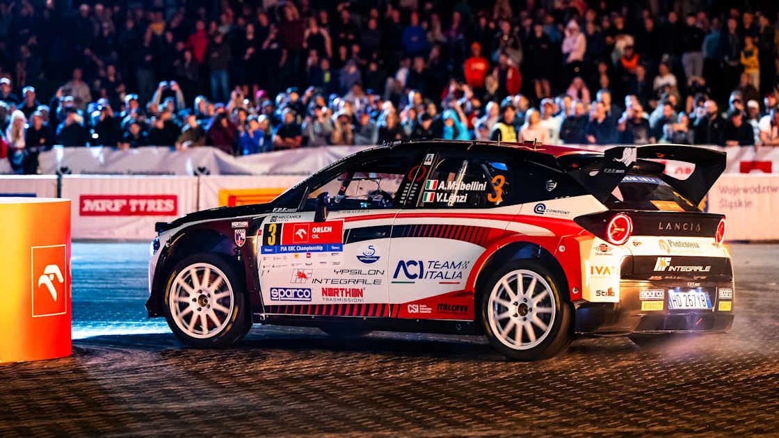 Mabellini Polonya Rallisi’nde Lancia Ypsilon Rally2 HF Integrale sürüyor