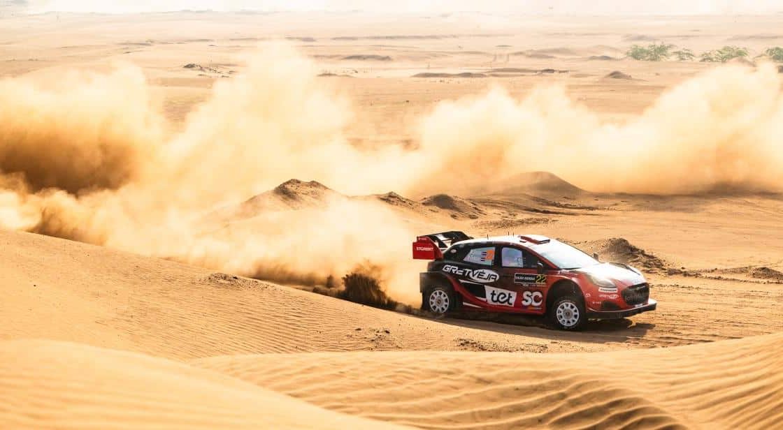 Martins Sesks Rally Saudi Arabia’da yarışıyor