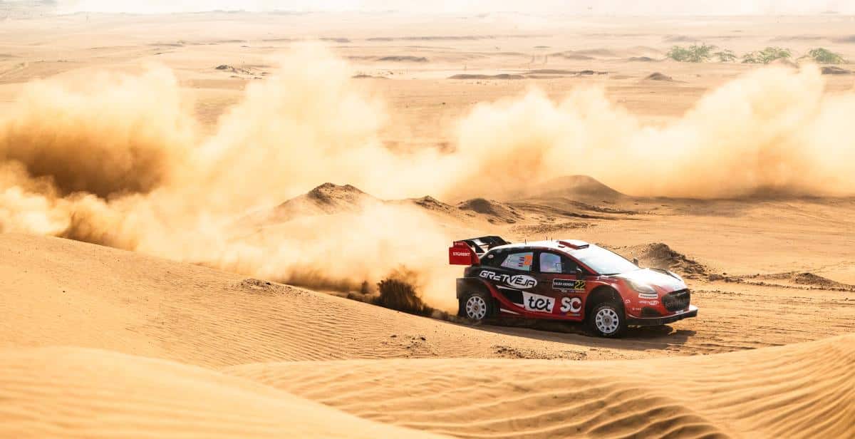 Martins Sesks Rally Saudi Arabia’da yarışıyor