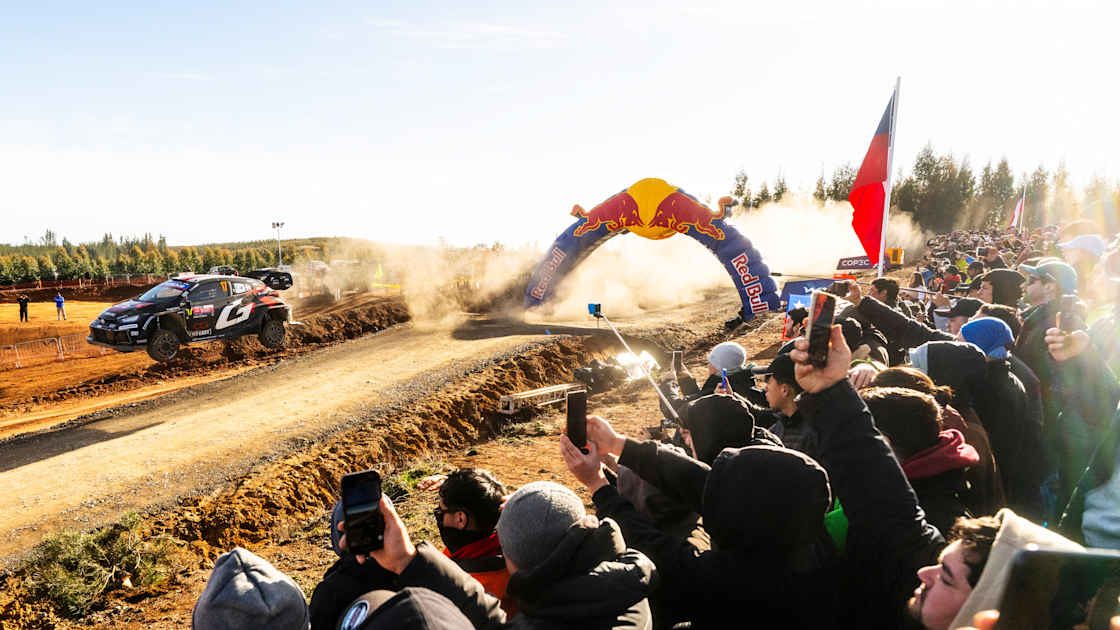 Rally Şili Bio Bío için onaylanan katılım listesi ve yarış detayları.