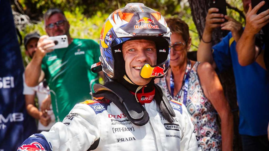 Sébastien Ogier Şili rallisinde yarışıyor
