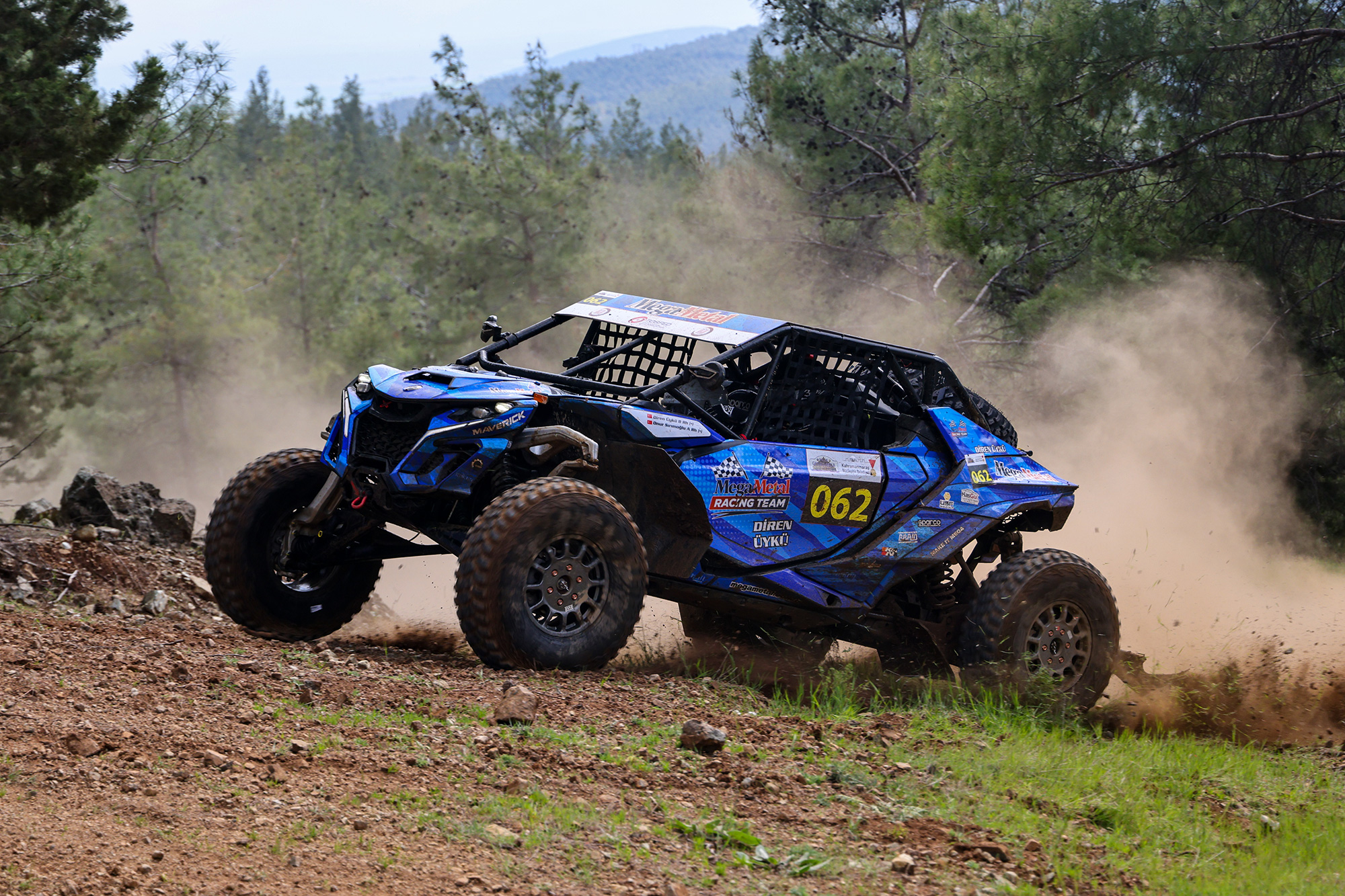 Baja Denizli 2026 motor sporları yarışı Merkezefendi'de düzenleniyor.