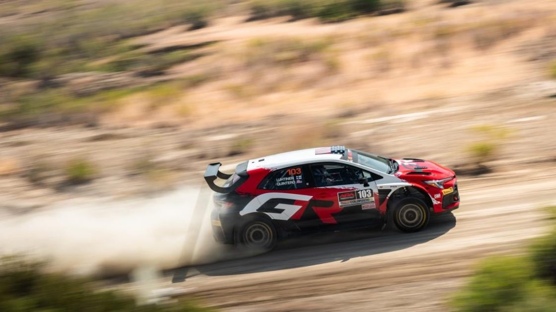 Seth Quintero Toyota GR Corolla Rally ile yarışıyor